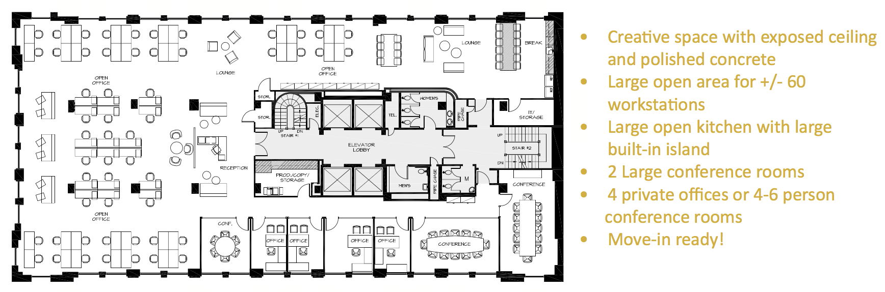 Suite 600 Floorplan
